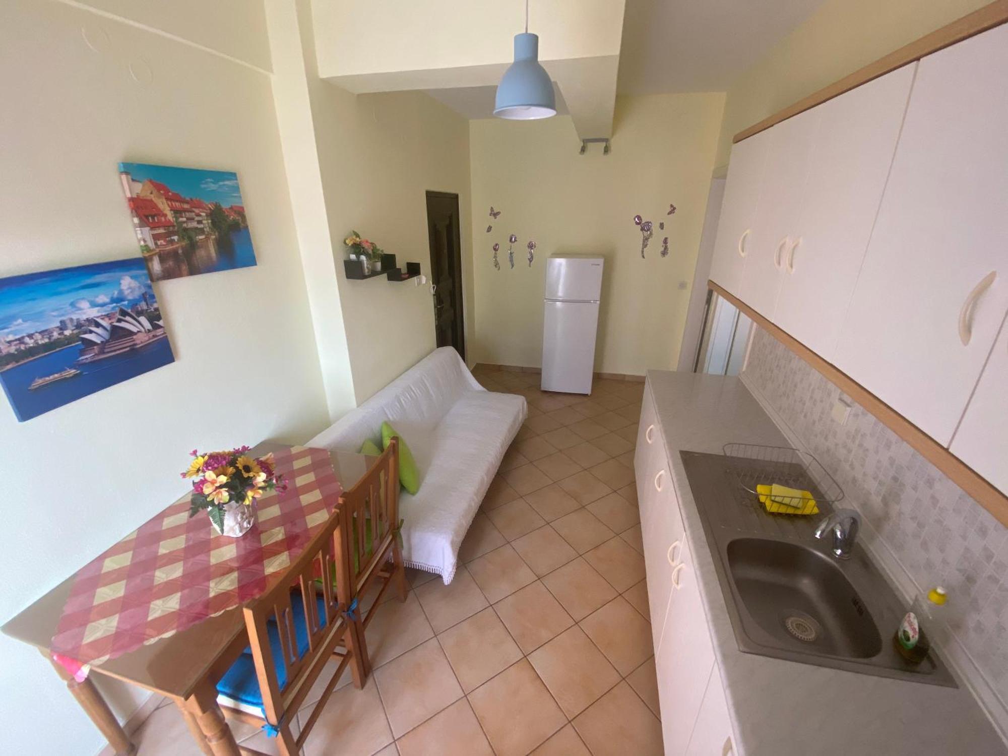 Kelesi Apartments Nea Kallikrateia Екстериор снимка